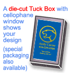 Die-Cut Tuck Box with Cellophane Window