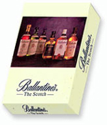 Ballantine's Scotch Whiskey Custom-Printed Tuck Box