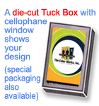 Die-Cut Tuck Box with Cellophane Window