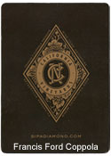 Francis Ford Coppola Custom Playing Cards Back