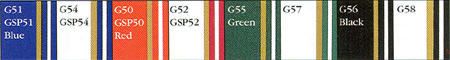 Color Chart for Gemtone Cards, Low Quantity, Casino-quality, Custom-printed Playing Cards
