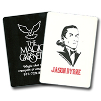 Hot Stamped Magicians Playing Cards