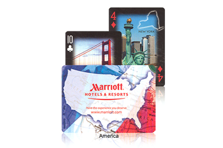 Patriotic Faced Playing Cards