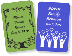 Playing Cards for Reunions