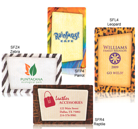Safari Narrow Cards, Low Quantity, Casino-quality, Custom-printed Playing Cards