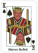 Berkshire Hathaway Custom Playing Card Face