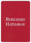 Berkshire Hathaway Custom Playing Card Back