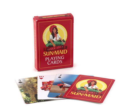 Sun-Maid Playing Cards