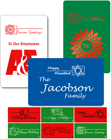 Holiday Icons Custom Playing Cards