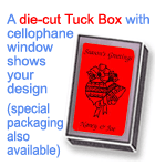 Die-Cut Tuck Box with Cellophane Window