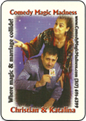 Christian and Katalina Custom Playing Cards