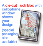 Die-Cut Tuck Box with Cellophane Window