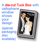 Die-Cut Tuck Box with Cellophane Window