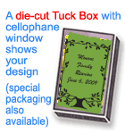 Die-Cut Tuck Box with Cellophane Window