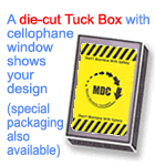 Die-Cut Tuck Box with Cellophane Window