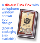 Die-Cut Tuck Box with Cellophane Window